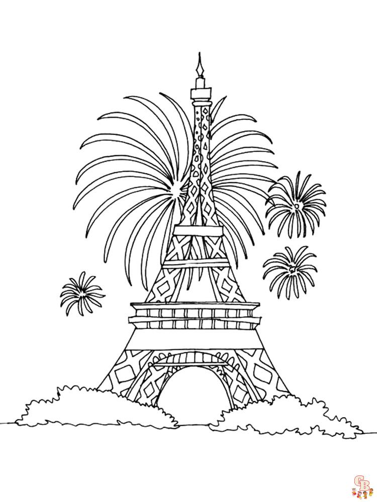 coloriage Tour Eiffel